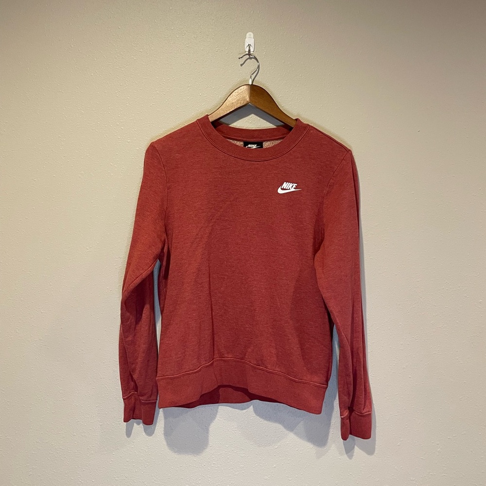 Women’s Nike Red Crewneck Sweatshirt